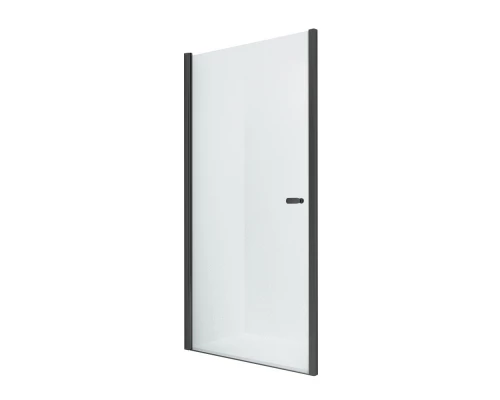 Дверь в нишу NEW TRENDY NEW SOLEO BLACK одинарная 80x195 D-0210A (черный) Elit-san.ru