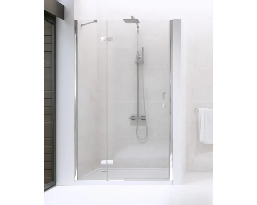 Дверь в нишу NEW TRENDY NEW RENOMA L 110x195 D-0362A (хром) Elit-san.ru