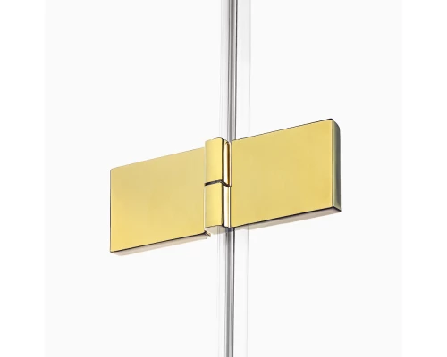 Душевое ограждение NEW TRENDY AVEXA GOLD SHINE L 120x100x200 EXK-3189 (золото) Elit-san.ru