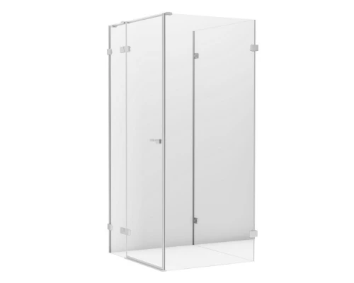 Душевое ограждение NEW TRENDY EVENTA L 100x80x200 EXK-4599 (хром) Elit-san.ru