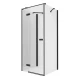 Душевое ограждение NEW TRENDY REFLEXA BLACK L 80x100x200 EXK-5003 (черный) Elit-san.ru