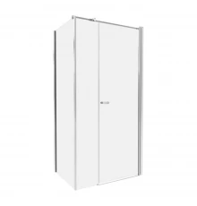 Душевое ограждение NEW TRENDY NEW SOLEO 120x120x195 K-0642 (хром)