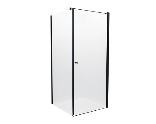 Душевое ограждение NEW TRENDY SUPERIA BLACK 80x90x195 K-0800 (черный) Elit-san.ru