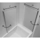Шторка для ванны NEW TRENDY NEW SOLEO 90x70x140 P-0025/P-0024 (хром) Elit-san.ru