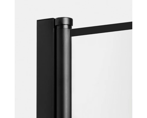 Шторка для ванны NEW TRENDY NEW SOLEO BLACK 90x140 P-0090 (черный) Elit-san.ru