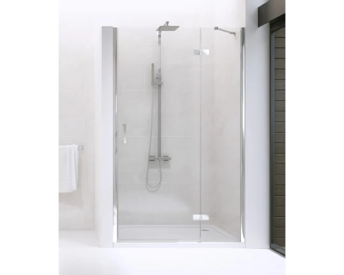 Дверь в нишу NEW TRENDY NEW RENOMA R 100x195 D-0100A (хром) Elit-san.ru