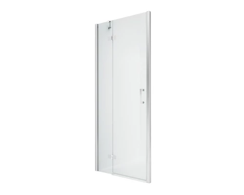 Дверь в нишу NEW TRENDY NEW RENOMA L 120x195 D-0101A (хром) Elit-san.ru