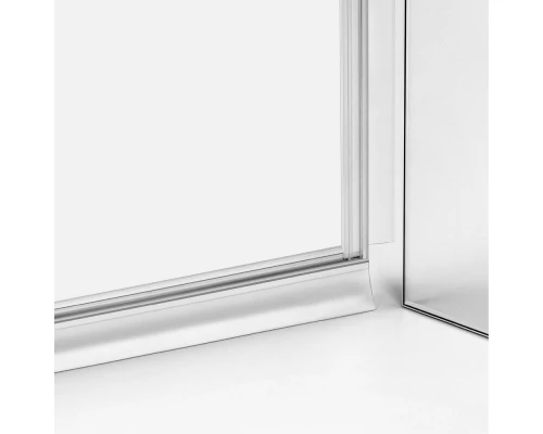 Дверь в нишу NEW TRENDY NEW RENOMA L 120x195 D-0101A (хром) Elit-san.ru