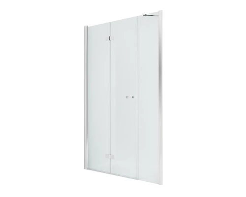 Дверь в нишу NEW TRENDY NEW SOLEO PLUS L 100x195 D-0148A/D-0095B (хром) Elit-san.ru