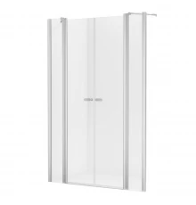 Дверь в нишу NEW TRENDY NEW SOLEO 110x195 D-0255A (хром)