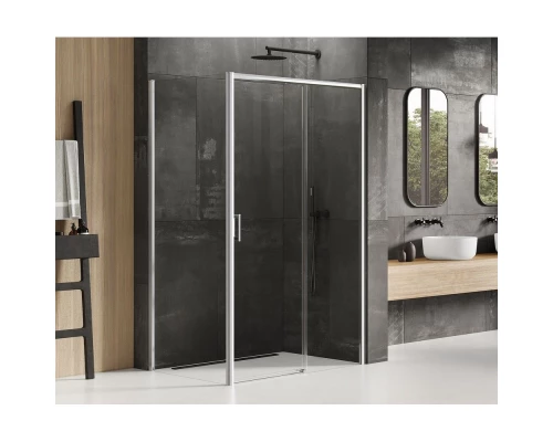 Душевое ограждение NEW TRENDY PRIME 140x100x200 D-0307A/D-0125B (хром) Elit-san.ru