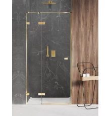 Дверь в нишу NEW TRENDY AVEXA GOLD SHINE L 90x200 EXK-1632 (золото)