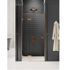 Дверь в нишу NEW TRENDY AVEXA COPPER BRUSHED 120x200 EXK-3539 (брашированная медь)