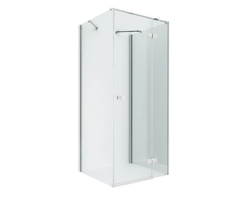 Душевое ограждение NEW TRENDY REFLEXA R 100x80x200 EXK-5214 (хром) Elit-san.ru