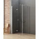 Душевое ограждение NEW TRENDY NEW SOLEO PLUS складные двери L 100x80x195 K-0376 (хром) Elit-san.ru