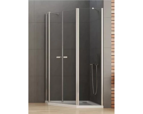 Душевое ограждение NEW TRENDY NEW SOLEO 100x80x195 K-0611 (хром) Elit-san.ru