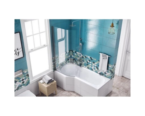 Шторка для ванны Excellent Be Spot 75 см, профиль хром, левая, KAEX.2309.750.LE Elit-san.ru