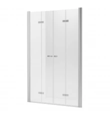 Дверь в нишу NEW TRENDY NEW SOLEO складные 230x195 D-0262A (хром)