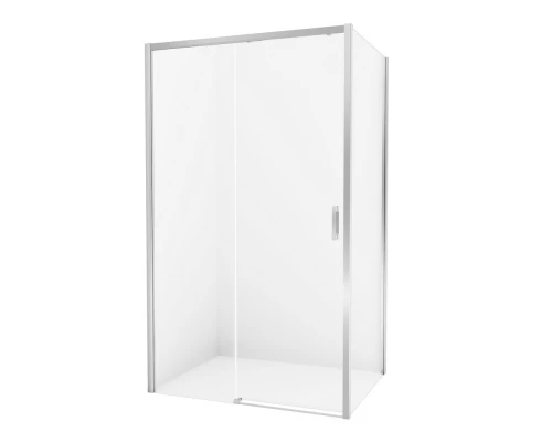 Душевое ограждение NEW TRENDY PRIME 100x90x200 D-0298A/D-0124B (хром) Elit-san.ru