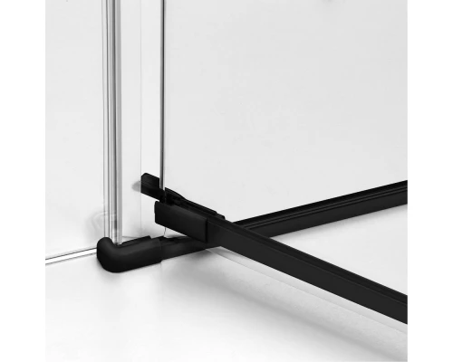 Душевое ограждение NEW TRENDY AVEXA BLACK 90x90x200 EXK-1577 (черный) Elit-san.ru