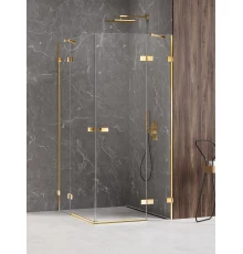Душевое ограждение NEW TRENDY AVEXA GOLD SHINE 120x110x200 EXK-1868 (золото)
