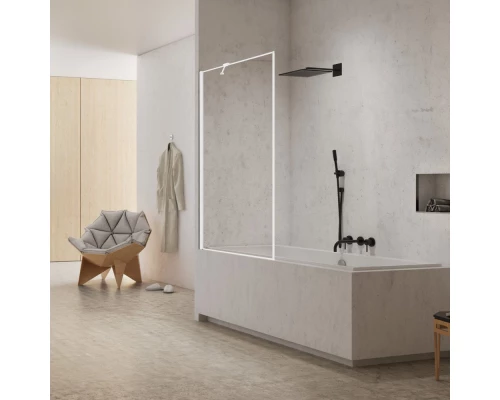 Шторка для ванны NEW TRENDY NEW MODUS WHITE 50x150 EXK-2347 (белый) Elit-san.ru