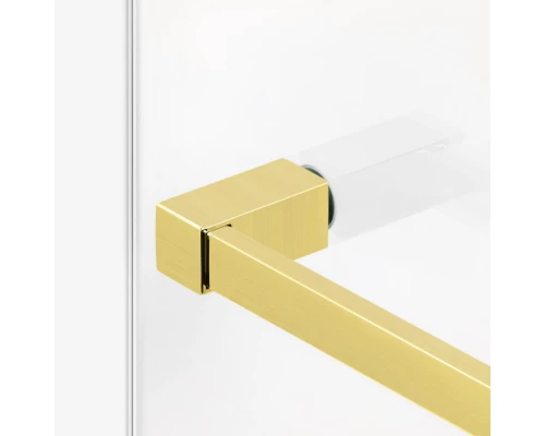 Душевое ограждение NEW TRENDY AVEXA GOLD BRUSHED R 100x110x200 EXK-3056 (брашированное золото) Elit-san.ru