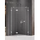 Душевое ограждение NEW TRENDY AVEXA WHITE L 100x80x200 EXK-3870 (белый) Elit-san.ru