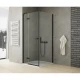 Душевое ограждение NEW TRENDY REFLEXA BLACK L 90x90x200 EXK-4928 (черный) Elit-san.ru