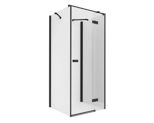 Душевое ограждение NEW TRENDY REFLEXA BLACK R 90x110x200 EXK-5018 (черный) Elit-san.ru