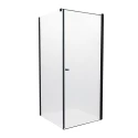 Душевое ограждение NEW TRENDY SUPERIA BLACK 80x80x195 K-0590