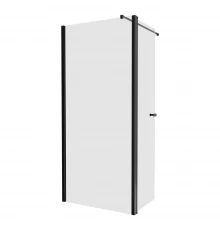 Душевое ограждение NEW TRENDY NEW SOLEO BLACK 80x195 K-0780 (черный)