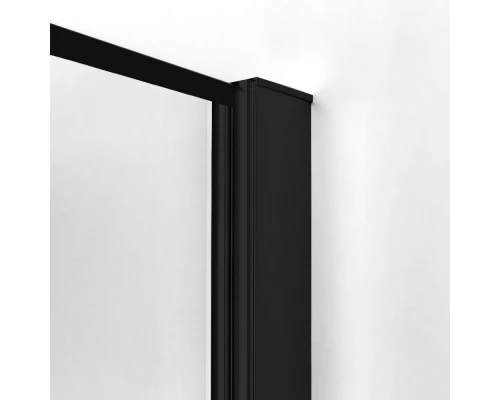 Шторка для ванны NEW TRENDY NEW SOLEO BLACK 60x140 P-0093-WP (черный) Elit-san.ru