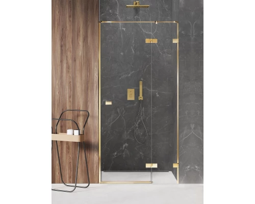 Дверь в нишу NEW TRENDY AVEXA GOLD SHINE P 120x200 EXK-1639 (золото) Elit-san.ru