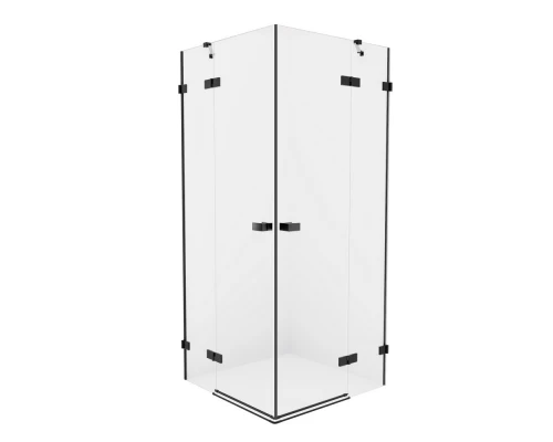 Душевое ограждение NEW TRENDY AVEXA BLACK 110x100x200 EXK-1844 (черный) Elit-san.ru