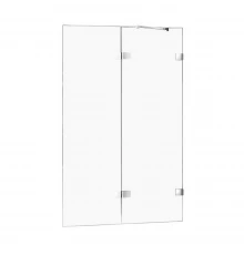 Шторка для ванны NEW TRENDY AVEXA 140x150 EXK-1963 R (хром)