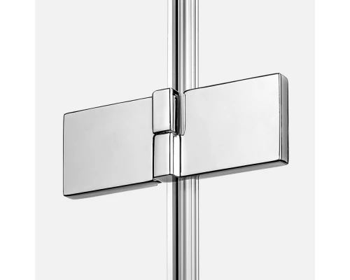 Шторка для ванны NEW TRENDY AVEXA 140x150 EXK-1963 R (хром) Elit-san.ru