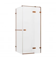 Душевое ограждение NEW TRENDY AVEXA COPPER BRUSHED R 110x80x200 EXK-3654 (брашированная медь)