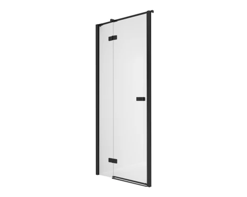 Дверь в нишу NEW TRENDY REFLEXA BLACK L 100x200 EXK-4902 (черный) Elit-san.ru