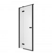 Дверь в нишу NEW TRENDY REFLEXA BLACK L 140x200 EXK-4910 (черный)