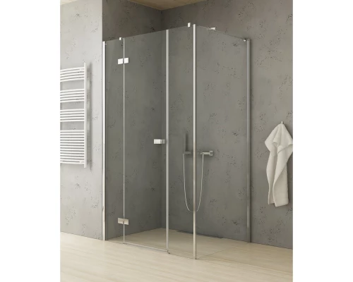 Душевое ограждение NEW TRENDY REFLEXA PLUS L 130x80x200 EXK-5086 (хром) Elit-san.ru