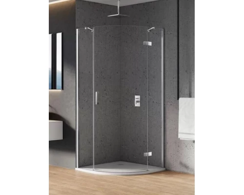 Душевое ограждение NEW TRENDY NEW MERANA R 100x100x195 K-0329 (хром) Elit-san.ru