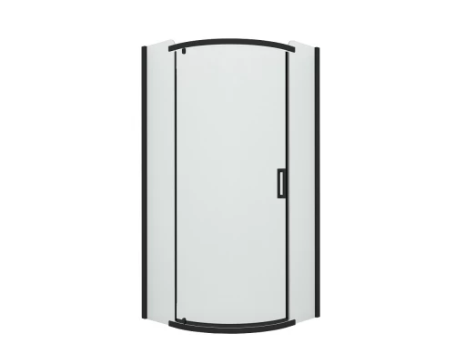 Душевое ограждение NEW TRENDY NEW KOMFORT BLACK 80x80x195 K-0468 (черный) Elit-san.ru