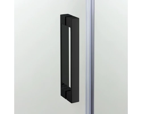 Душевое ограждение NEW TRENDY NEW KOMFORT BLACK 80x80x195 K-0468 (черный) Elit-san.ru