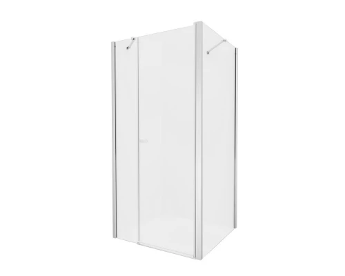 Душевое ограждение NEW TRENDY NEW SOLEO 90x80x195 K-0692 (хром) Elit-san.ru