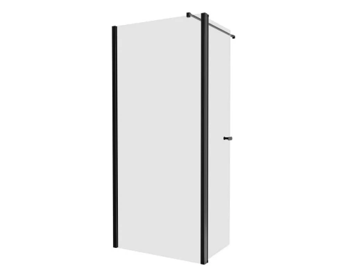 Душевое ограждение NEW TRENDY NEW SOLEO BLACK 60x195 K-0775 (черный) Elit-san.ru
