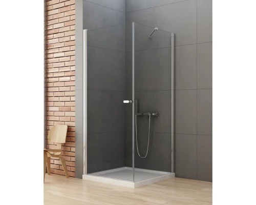 Душевое ограждение NEW TRENDY NEW SOLEO 80x120x195 D-0140A/D-0151B (хром) Elit-san.ru