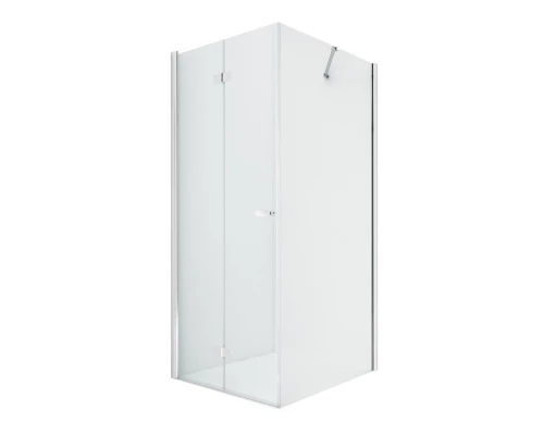 Душевое ограждение NEW TRENDY NEW SOLEO складные двери L 80x120x195 D-0148A/D-0151B (хром) Elit-san.ru