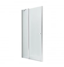 Дверь в нишу NEW TRENDY NEW SOLEO одинарная 90x195 D-0155A (хром)