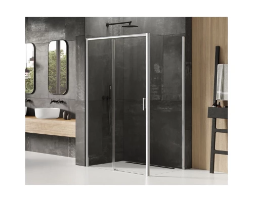 Душевое ограждение NEW TRENDY PRIME 140x90x200 D-0306A/D-0124B (хром) Elit-san.ru